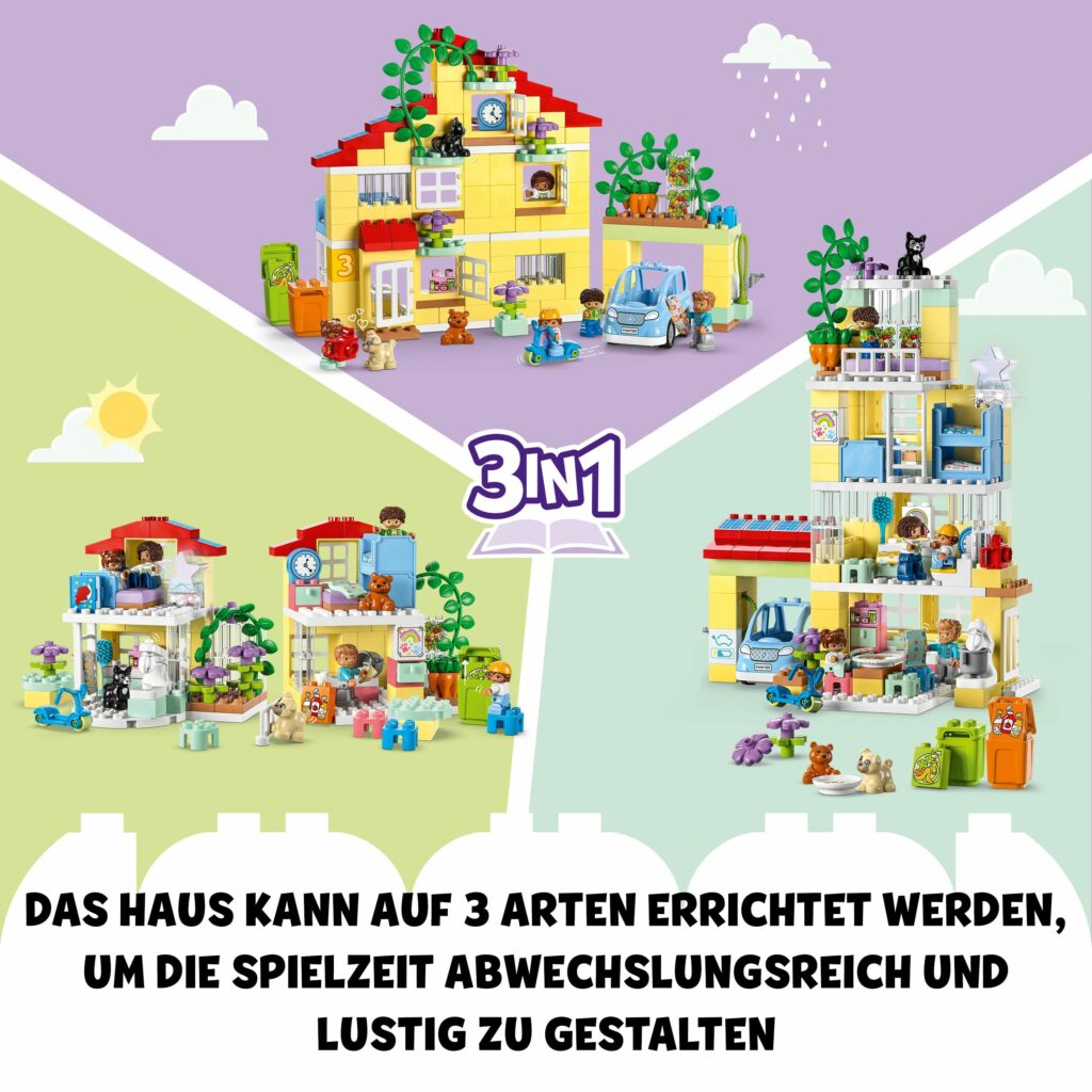 Produktabbildung 3-in-1-Familienhaus