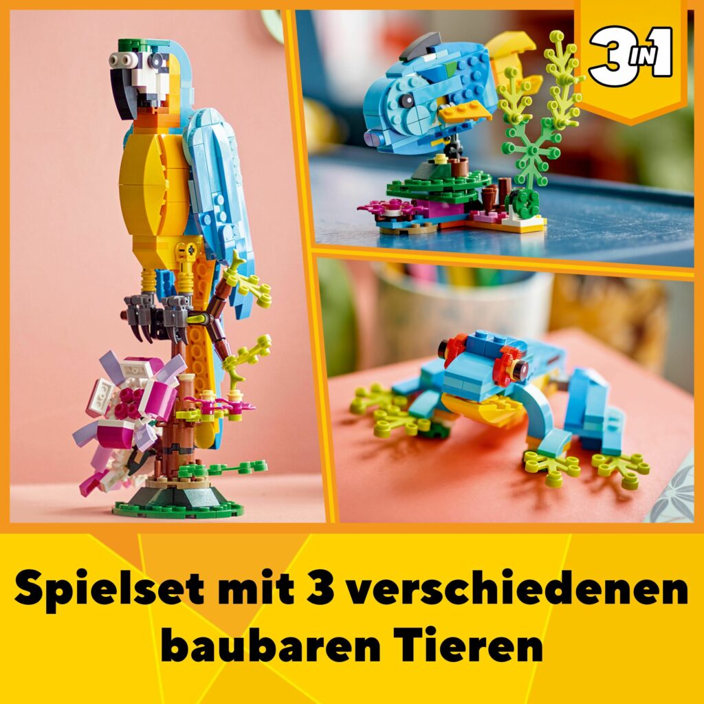 Produktabbildung Exotischer Papagei