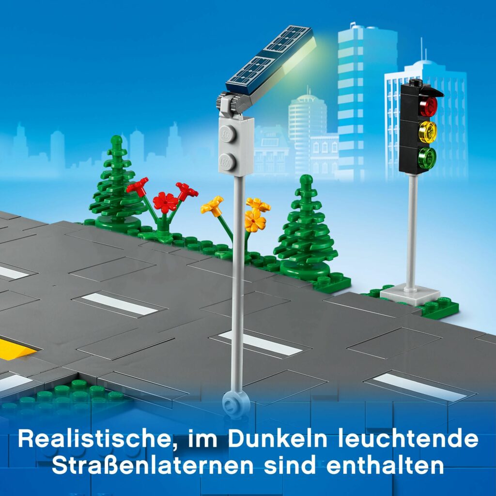 Produktabbildung Straßenkreuzung mit Ampeln