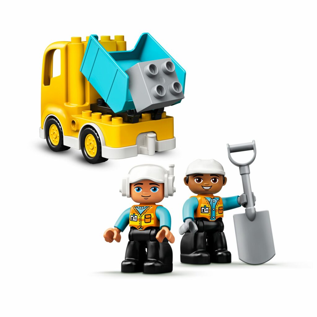 Produktabbildung Bagger und Laster