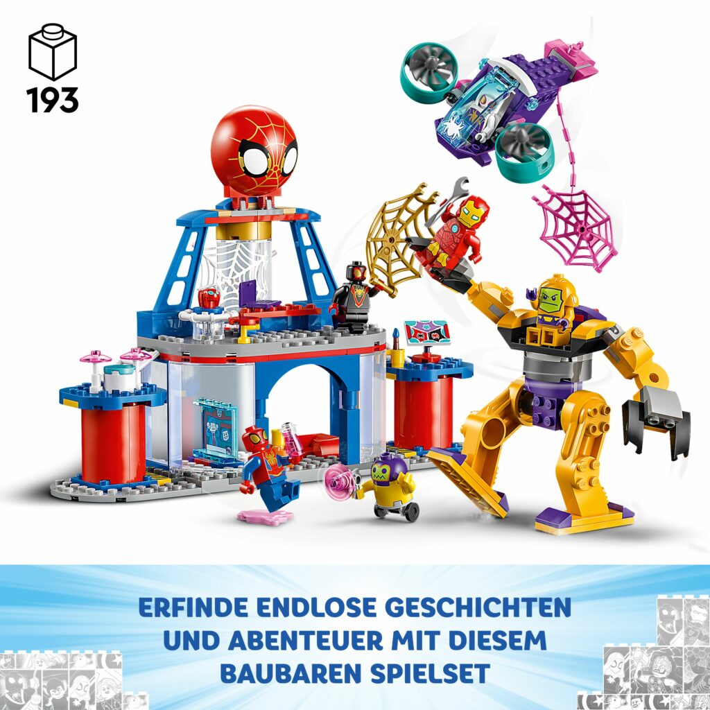 Produktabbildung Das Hauptquartier von Spideys Team