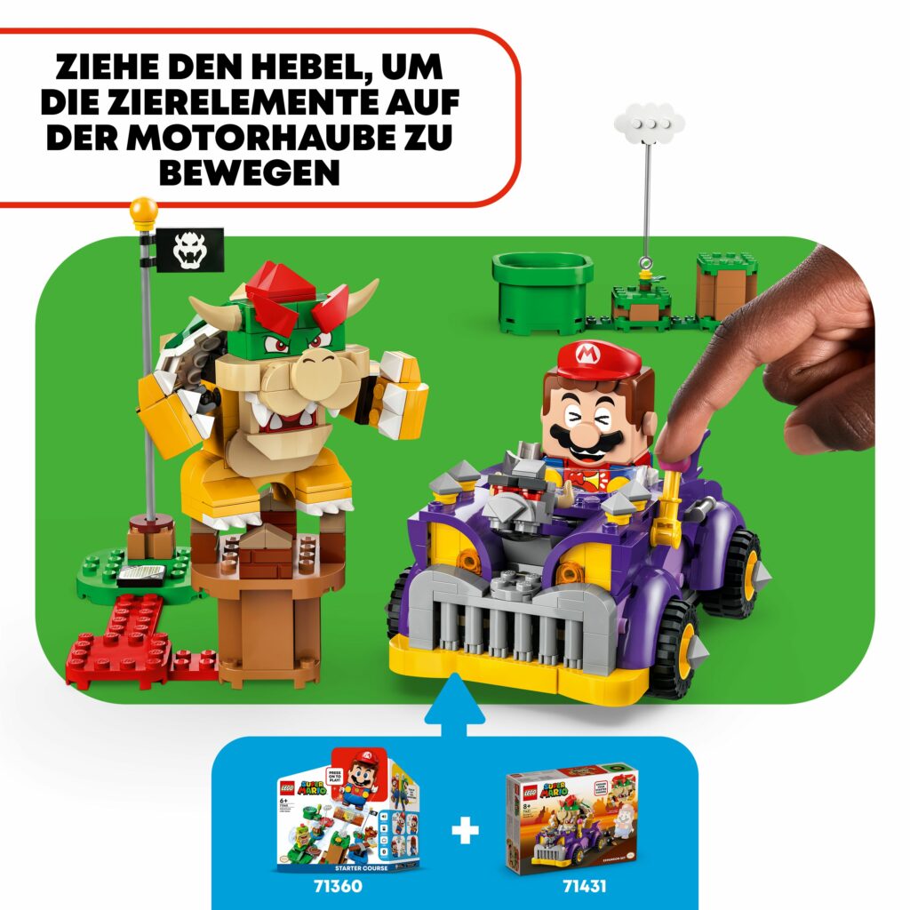 Produktabbildung Bowsers Monsterkarre – Erweiterungsset
