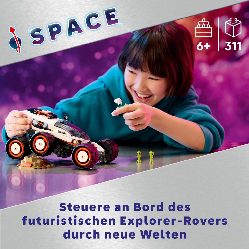 Produktabbildung Weltraum-Rover mit Außerirdischen