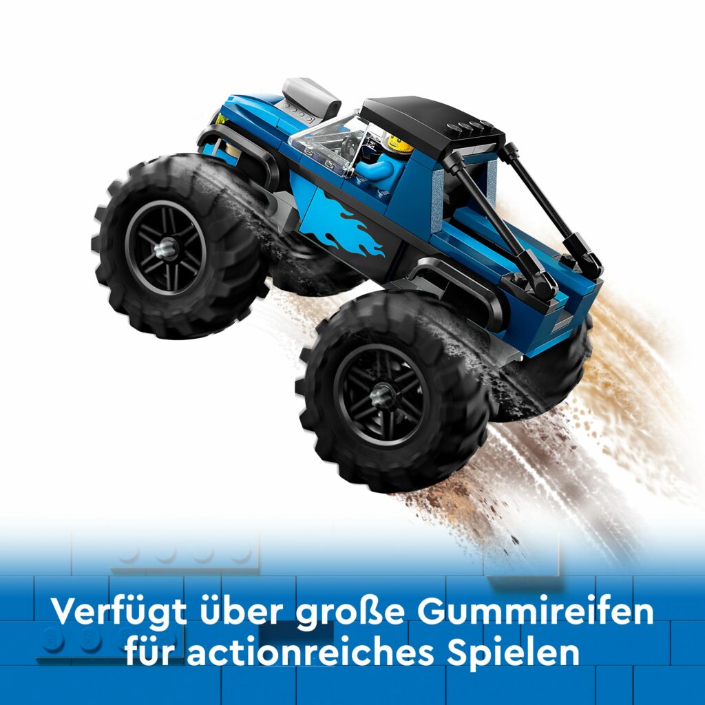 Produktabbildung Blauer Monstertruck
