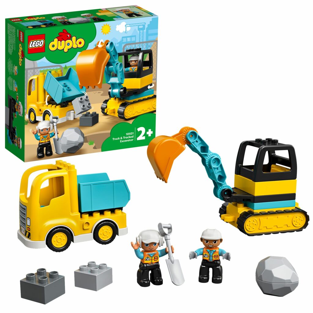 Produktabbildung Bagger und Laster