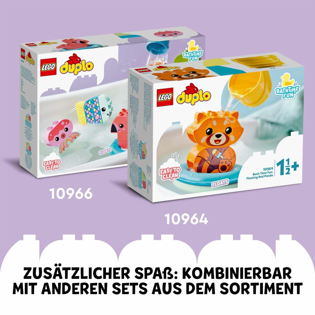 Produktabbildung Badewannenspaß: Schwimmender Tierzug