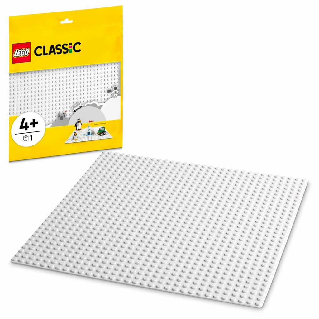 Produktabbildung Weiße Bauplatte