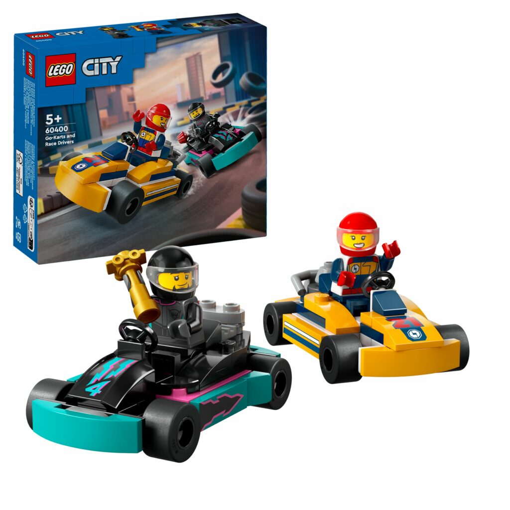 Produktabbildung Go-Karts mit Rennfahrern