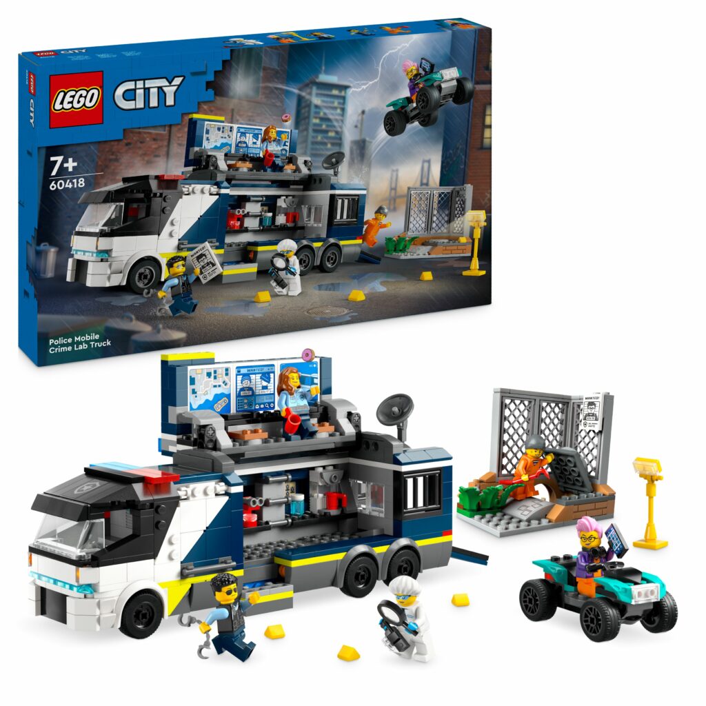 Produktabbildung Polizeitruck mit Labor
