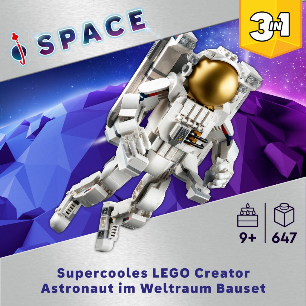 Produktabbildung Astronaut im Weltraum