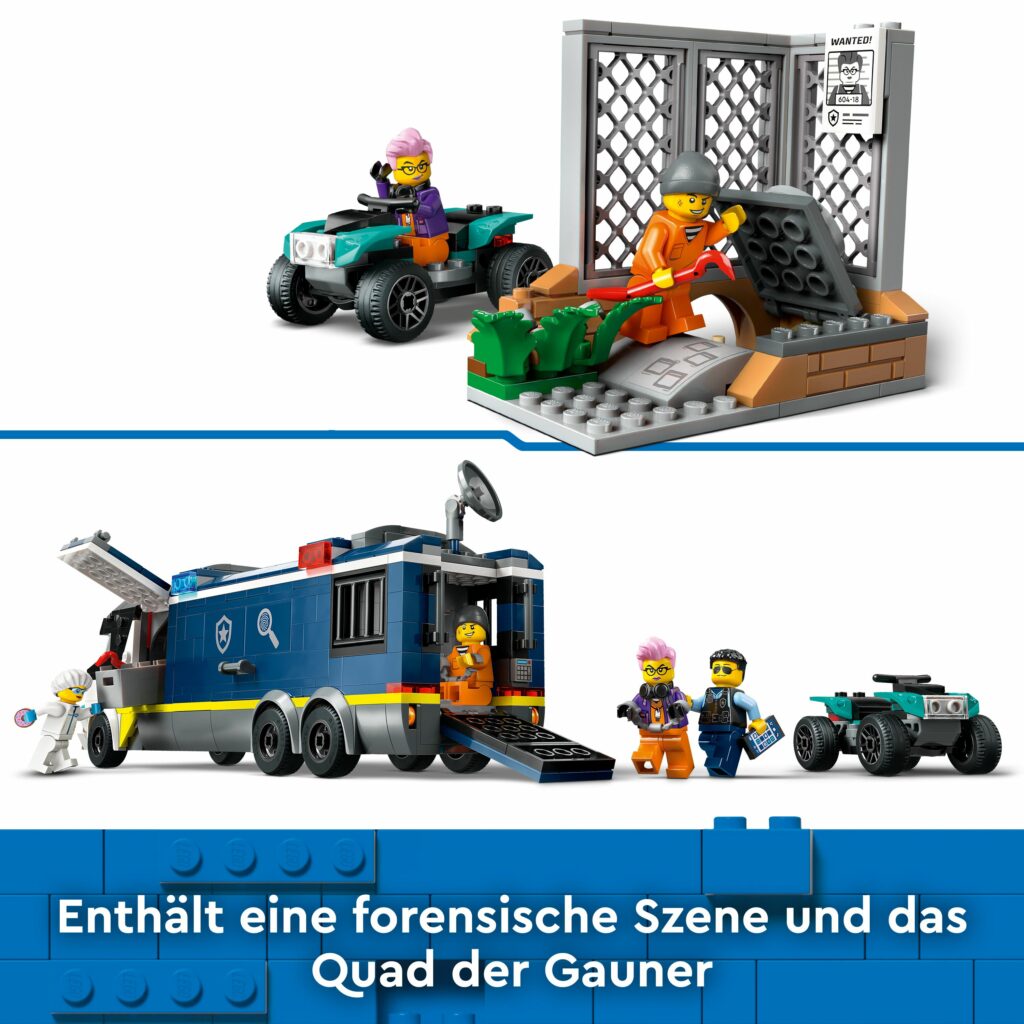 Produktabbildung Polizeitruck mit Labor