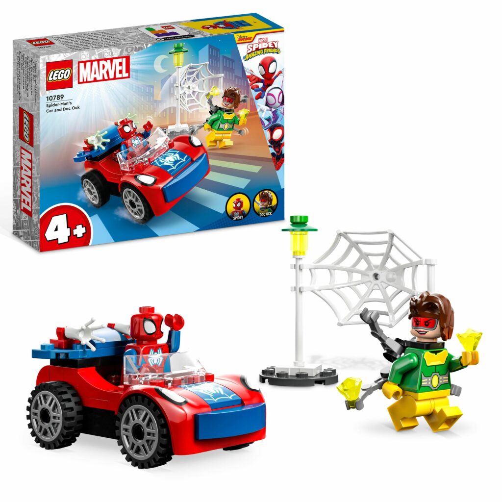 Produktabbildung Spider-Mans Auto und Doc Ock