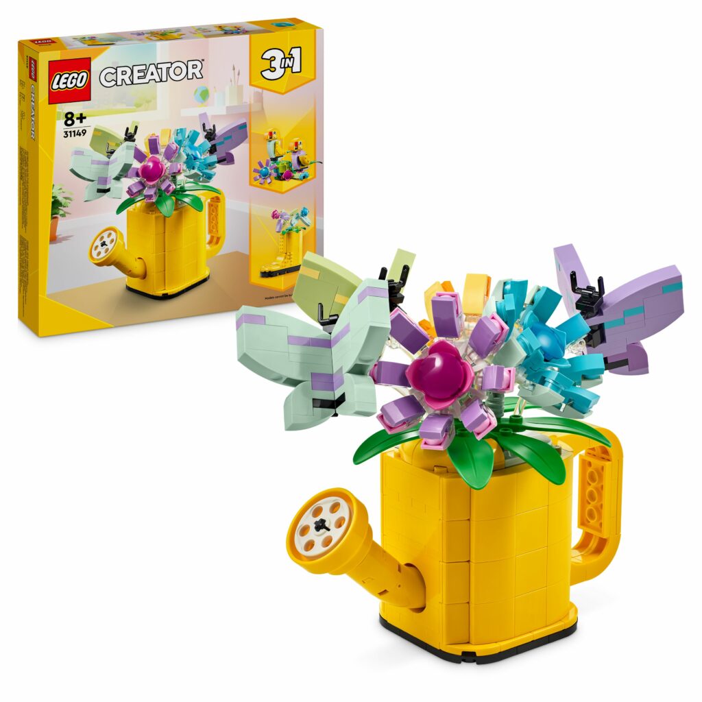 Produktabbildung Gießkanne mit Blumen