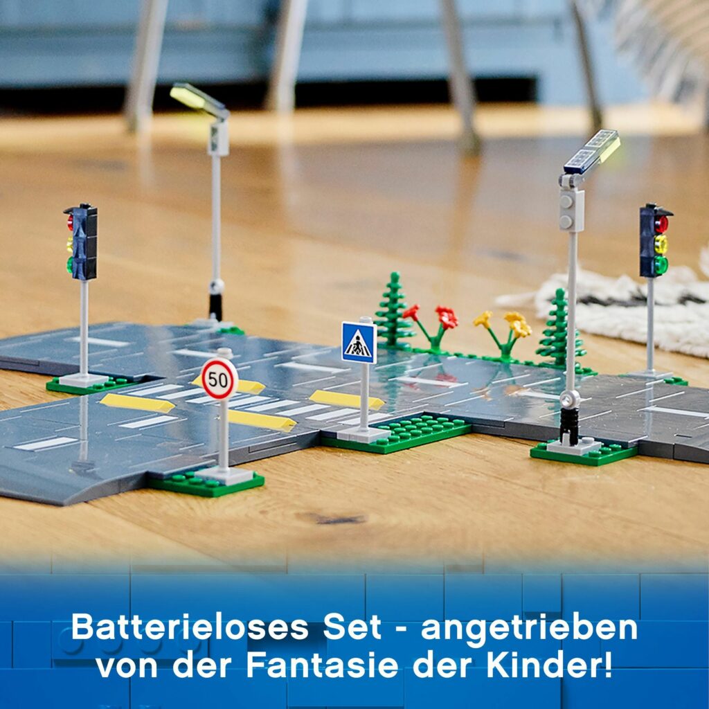 Produktabbildung Straßenkreuzung mit Ampeln