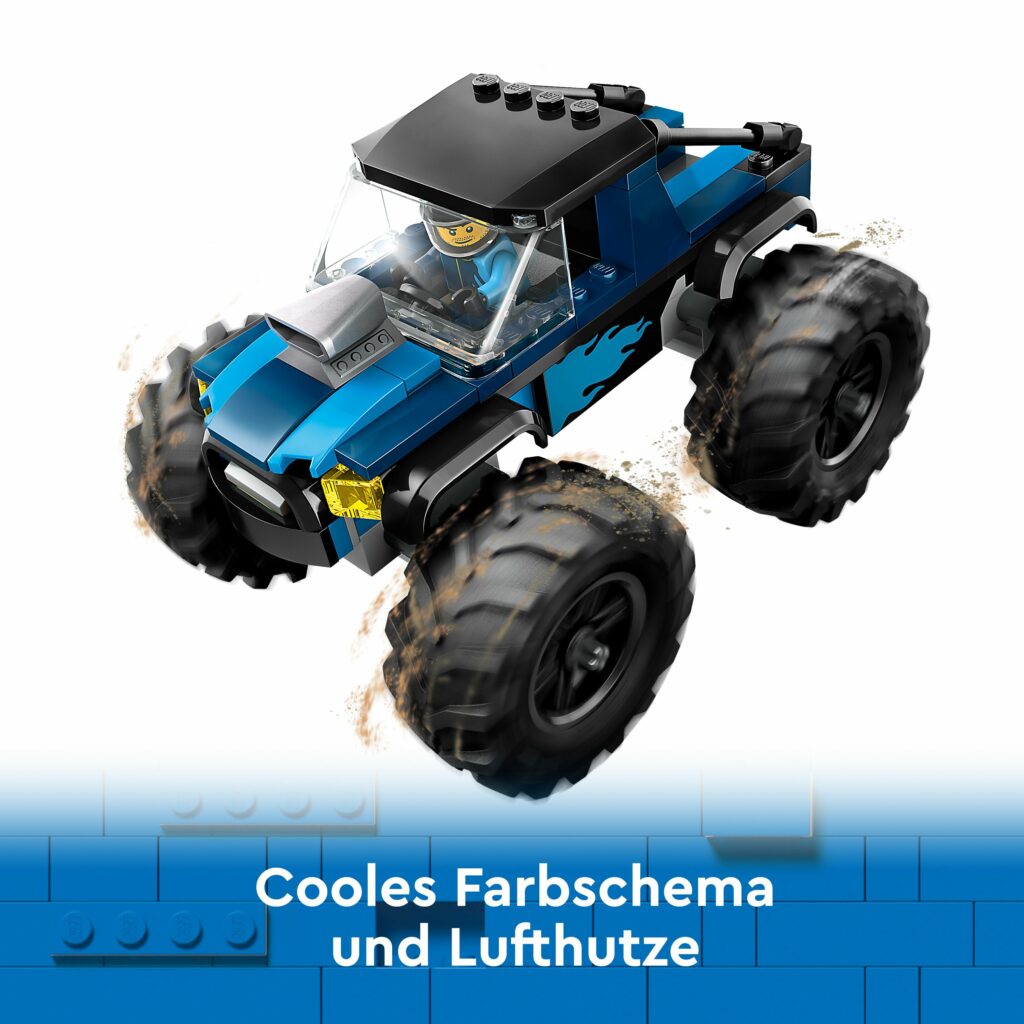 Produktabbildung Blauer Monstertruck