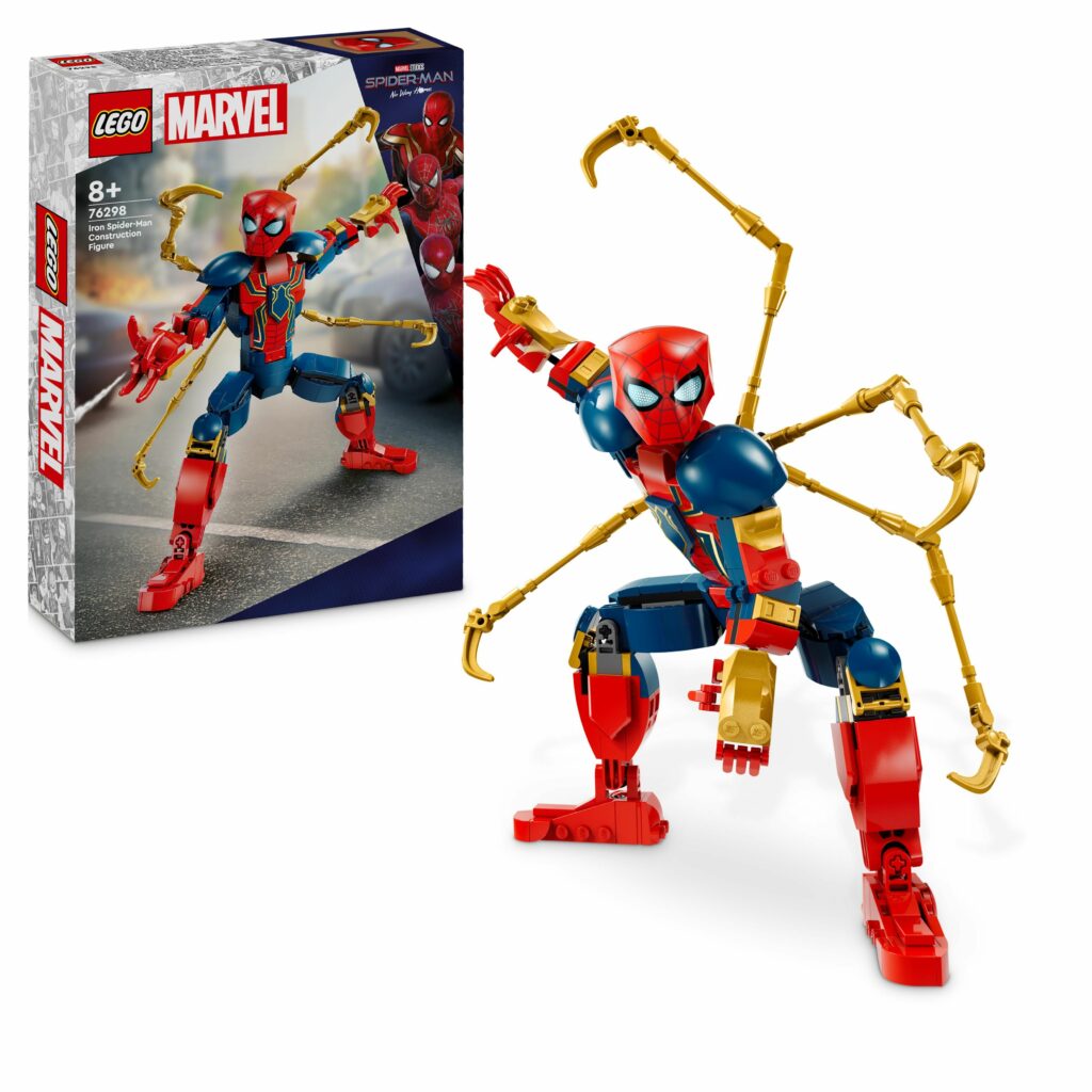 Produktabbildung Iron Spider-Man Baufigur