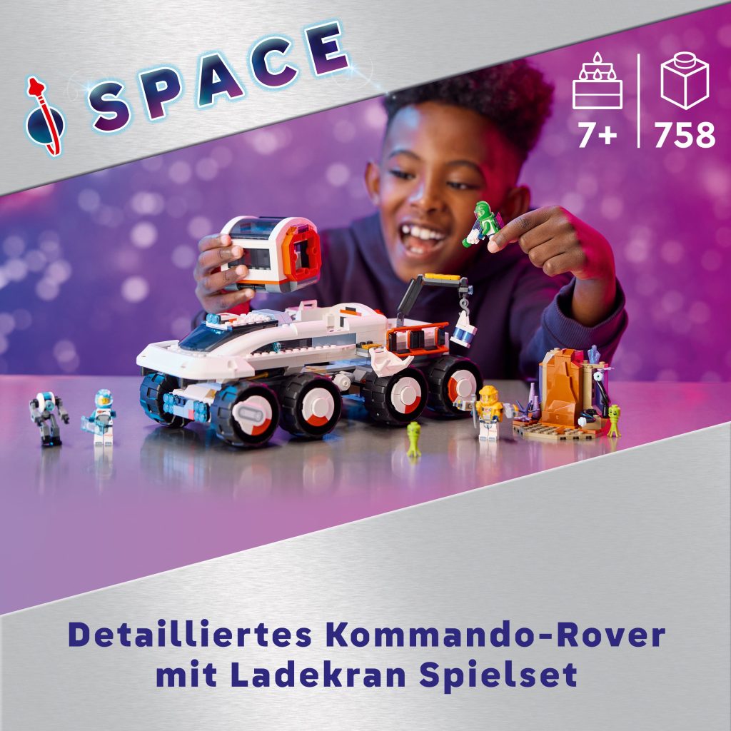 Produktabbildung Kommando-Rover mit Ladekran