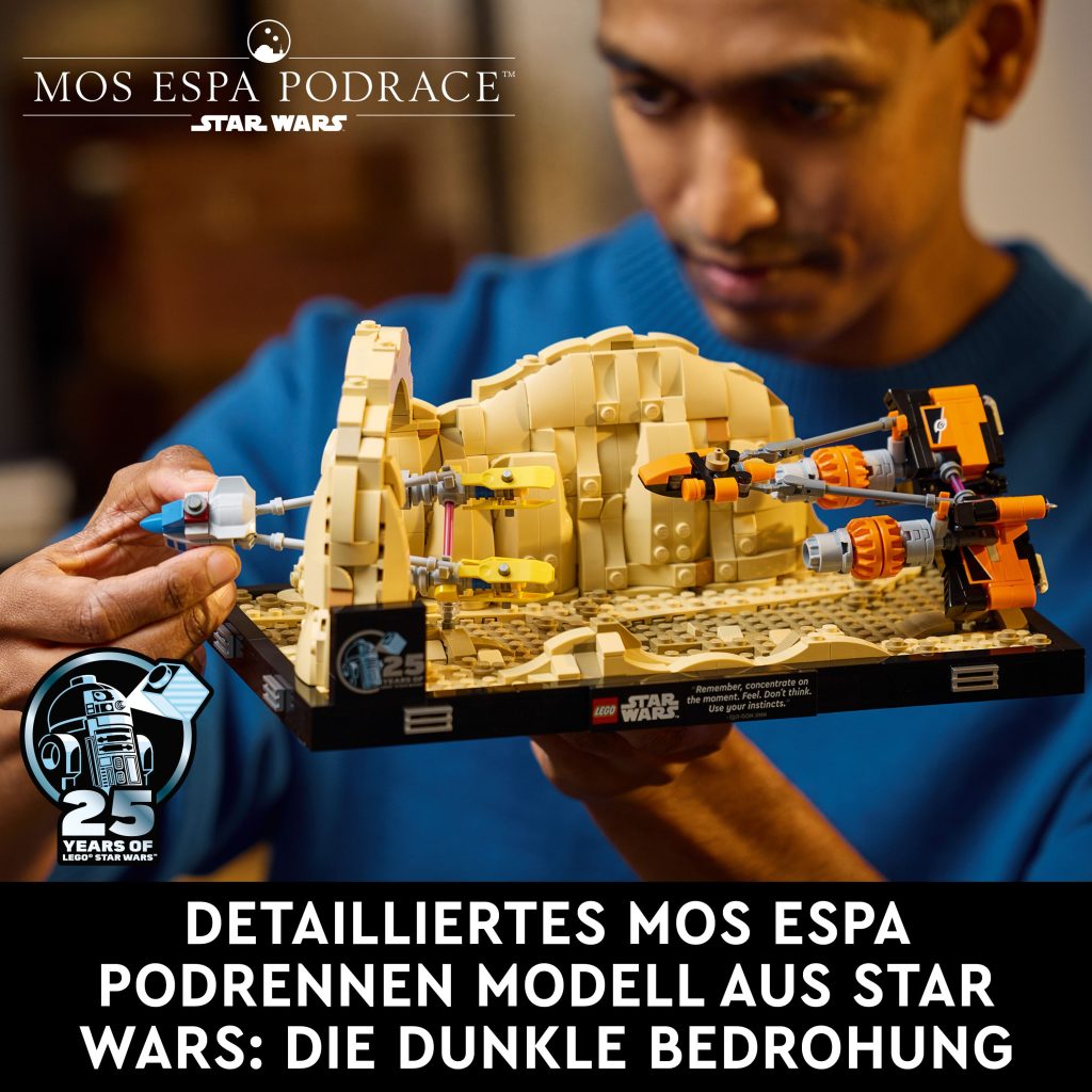 Produktabbildung Podrennen in Mos Espa – Diorama