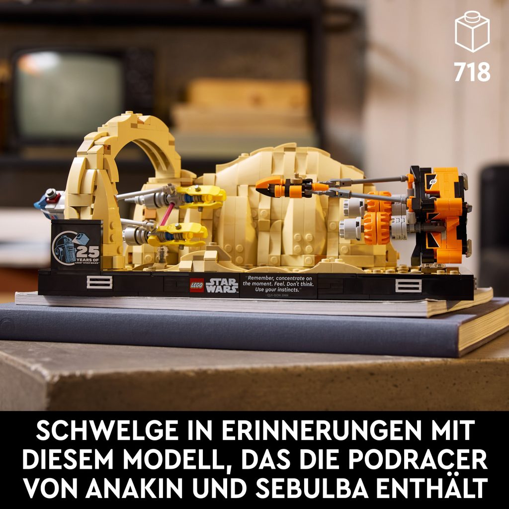 Produktabbildung Podrennen in Mos Espa – Diorama