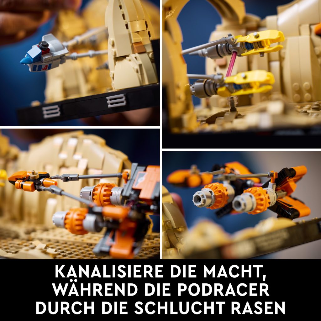 Produktabbildung Podrennen in Mos Espa – Diorama