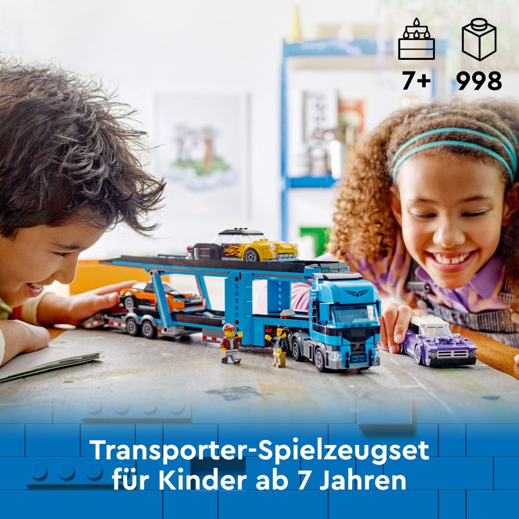 Produktabbildung Autotransporter mit Sportwagen