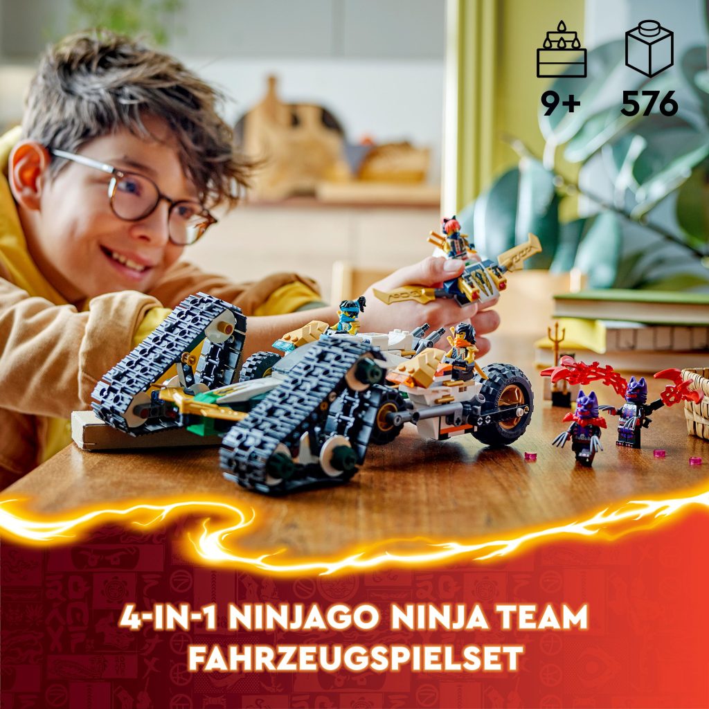 Produktabbildung Kombi-Raupe des Ninja-Teams