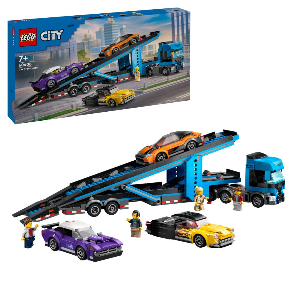 Produktabbildung Autotransporter mit Sportwagen