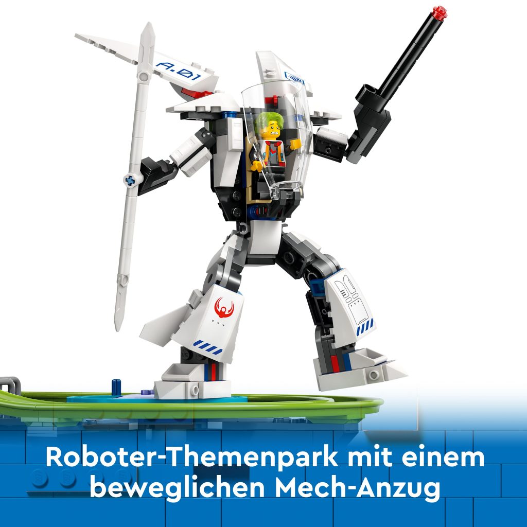 Produktabbildung Achterbahn mit Roboter-Mech