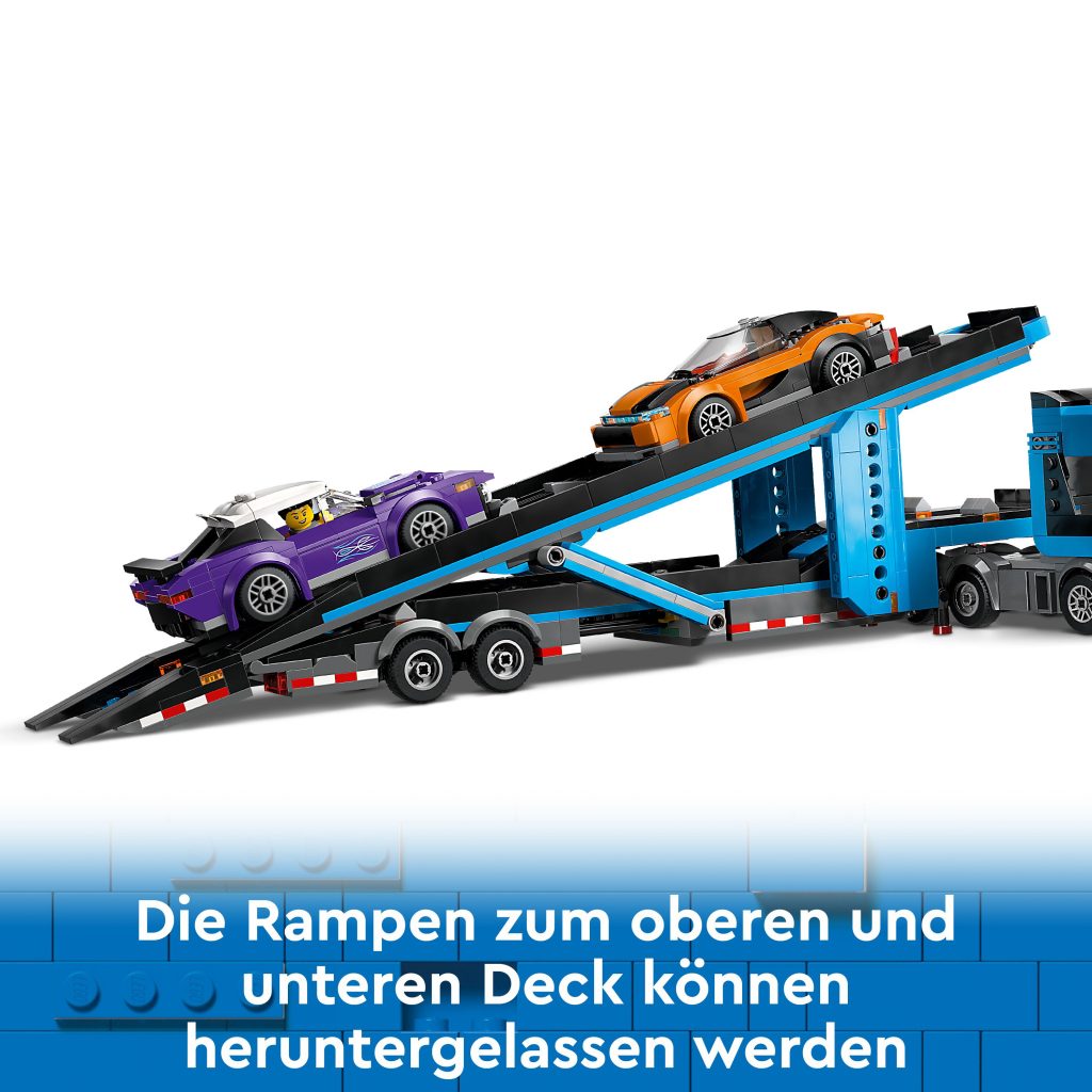 Produktabbildung Autotransporter mit Sportwagen