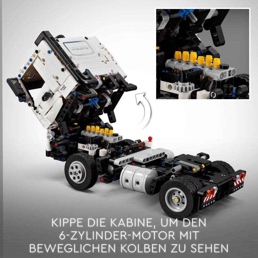 Produktabbildung Volvo FMX LKW mit EC230 Electric Raupenbagger