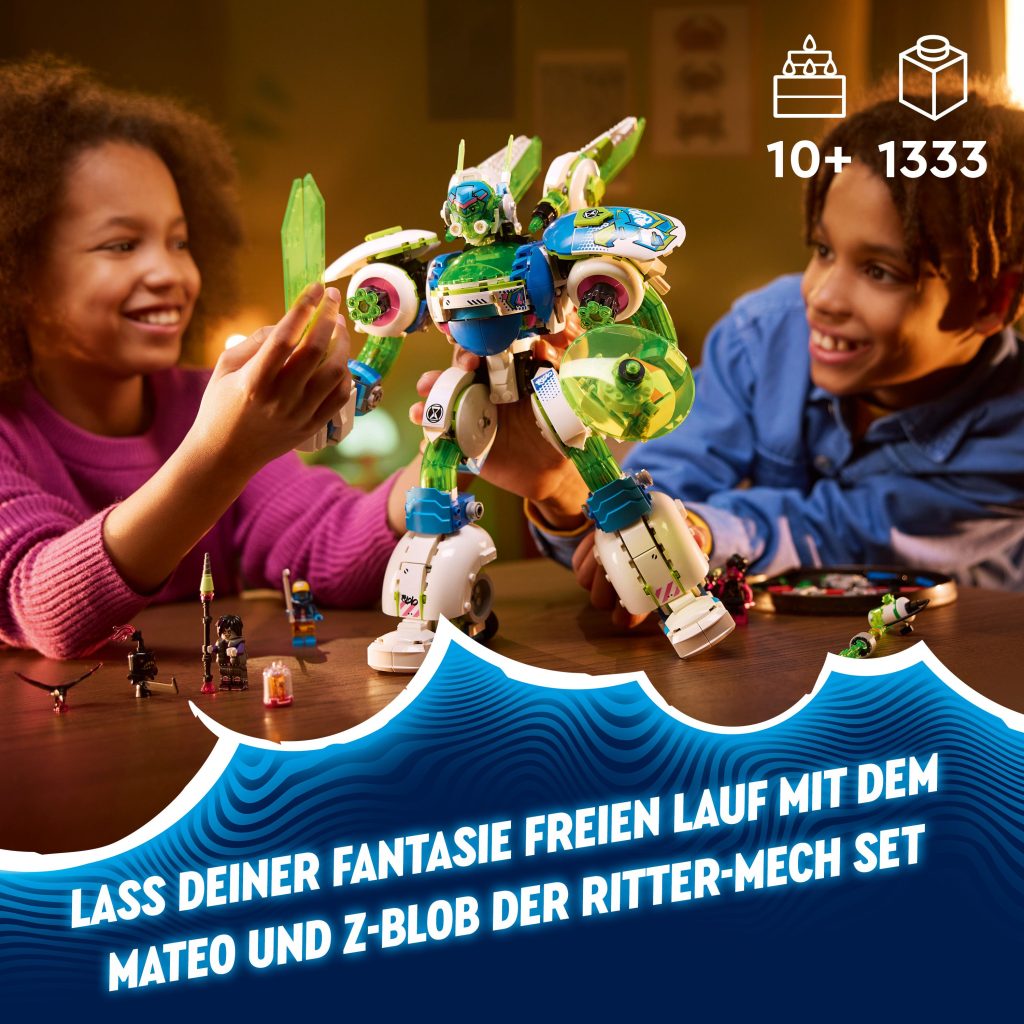 Produktabbildung Mateo und Z-Blob der Ritter-Mech