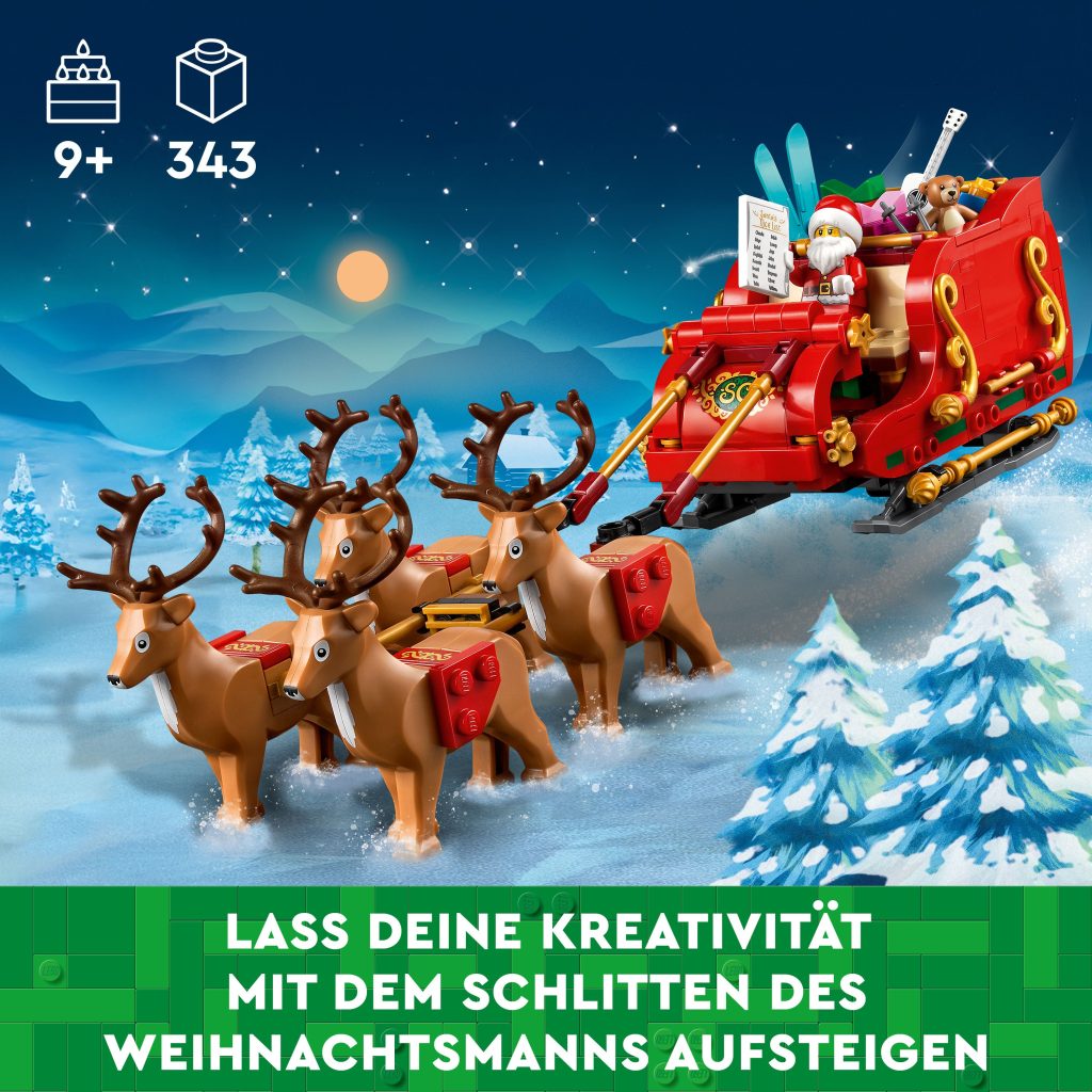 Produktabbildung Schlitten des Weihnachtsmanns