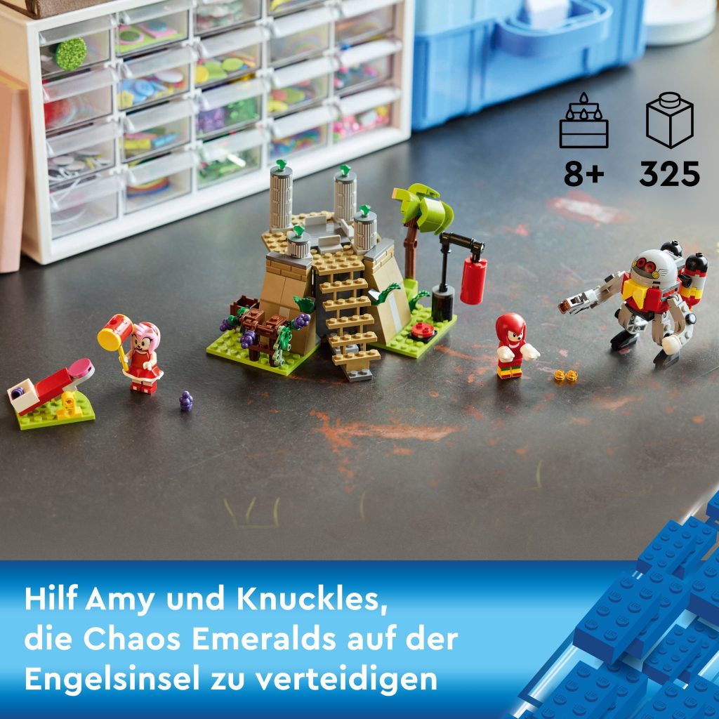 Produktabbildung Knuckles und der Schrein des Master Emerald