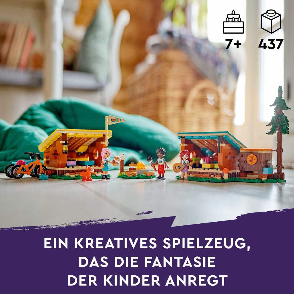 Produktabbildung Gemütliche Hütten im Abenteuercamp