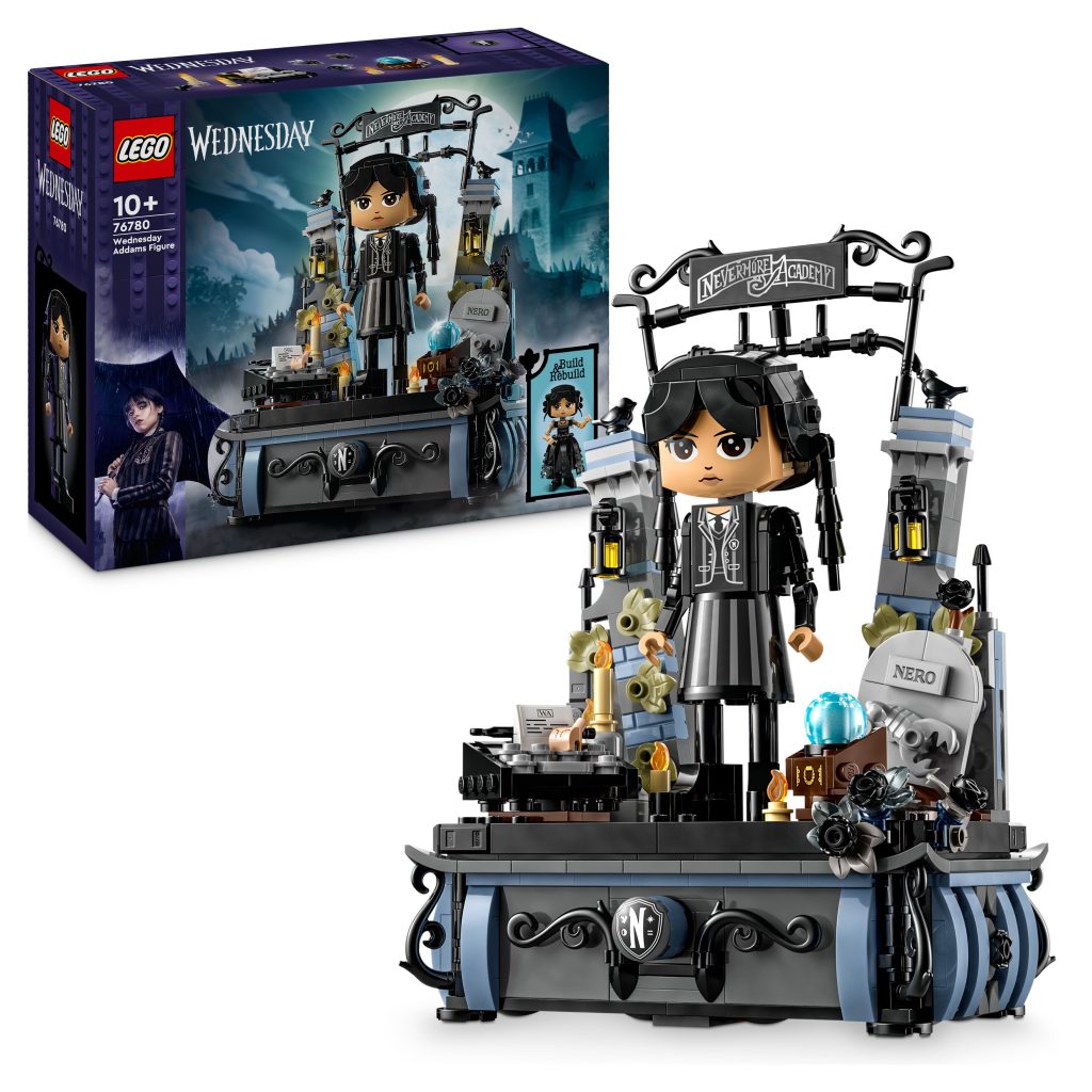 Produktabbildung Wednesday Addams Baufigur