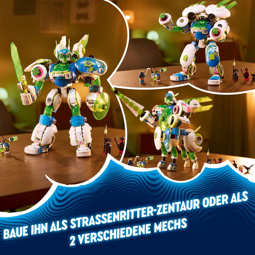 Produktabbildung Mateo und Z-Blob der Ritter-Mech