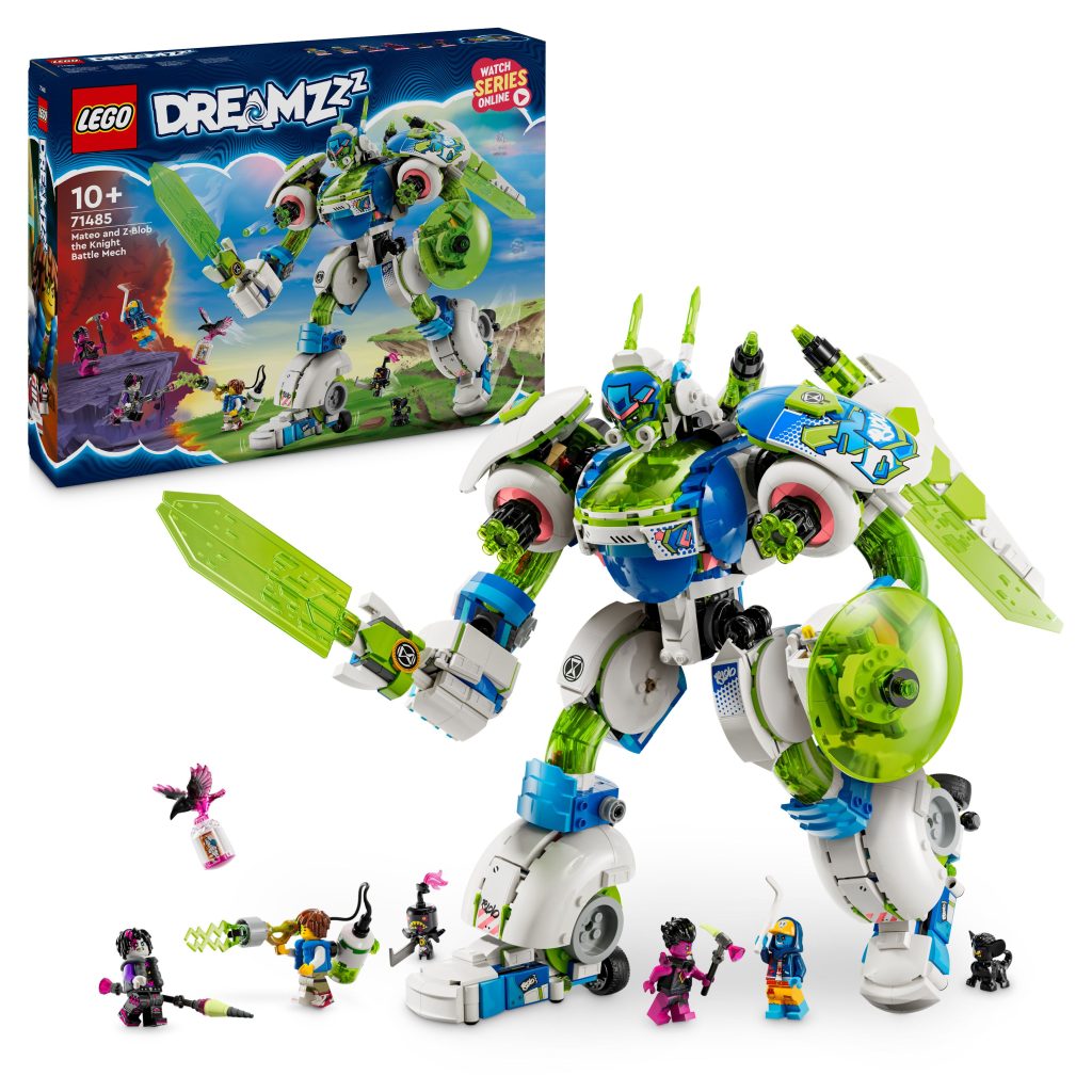 Produktabbildung Mateo und Z-Blob der Ritter-Mech