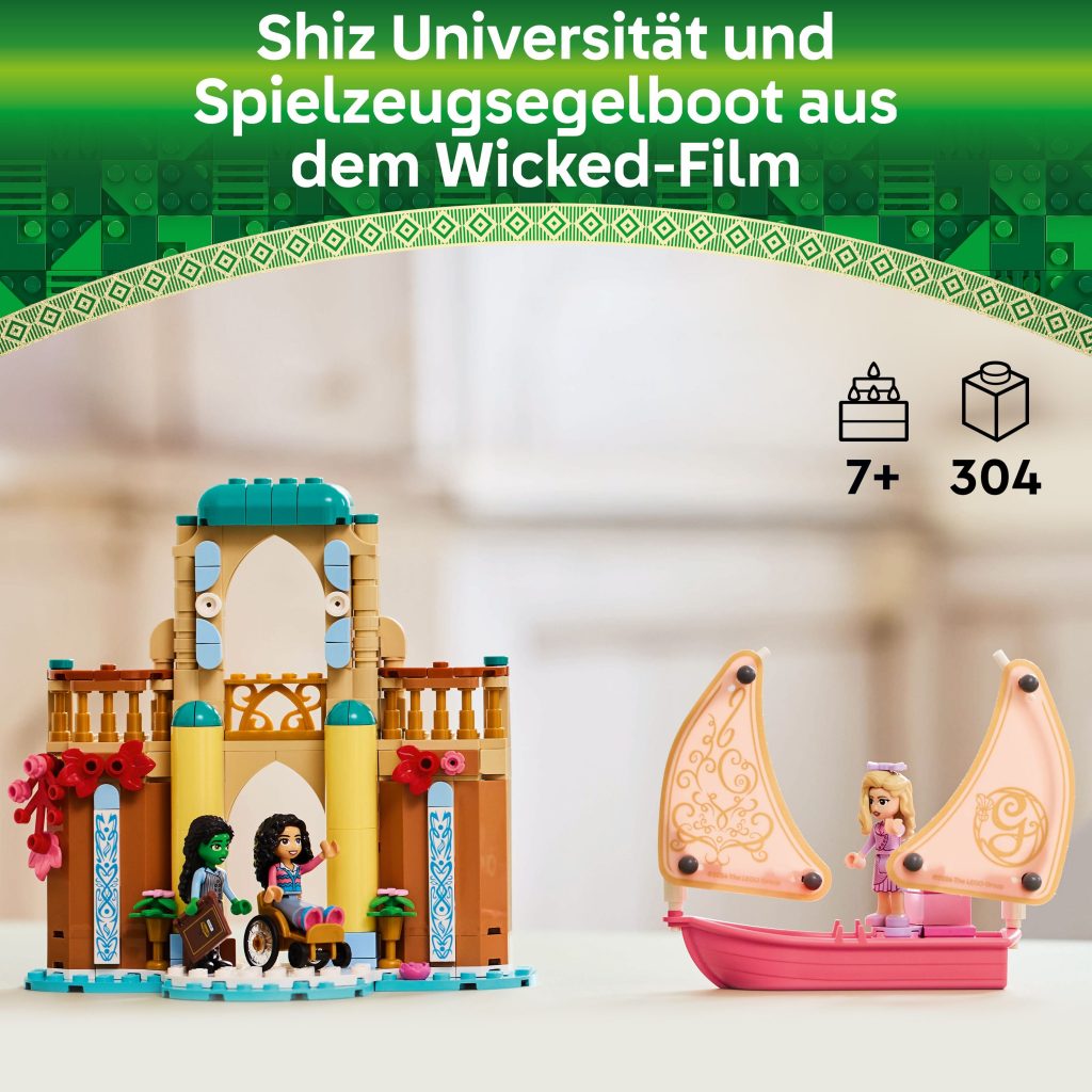 Produktabbildung Glinda, Elphaba und Nessarose an der Universität Shiz
