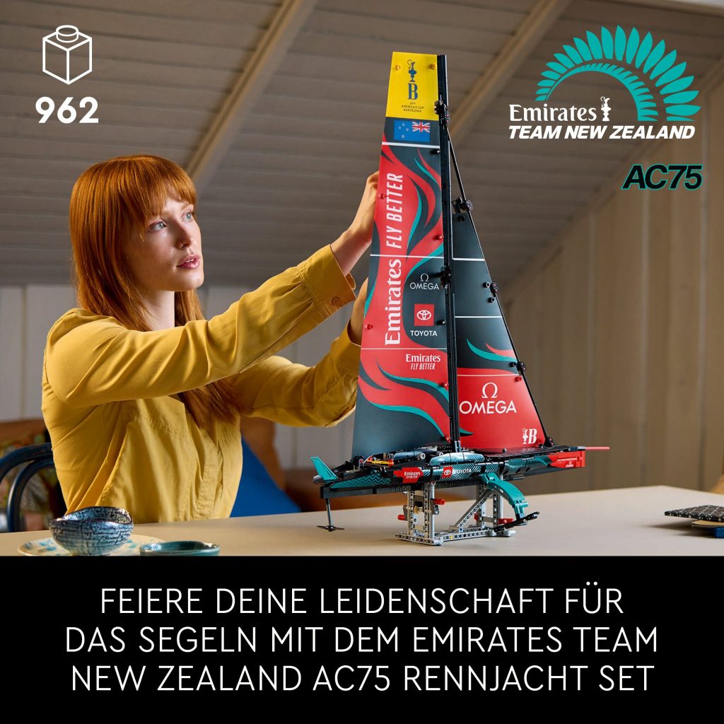 Produktabbildung Emirates Team New Zealand AC75 Rennjacht