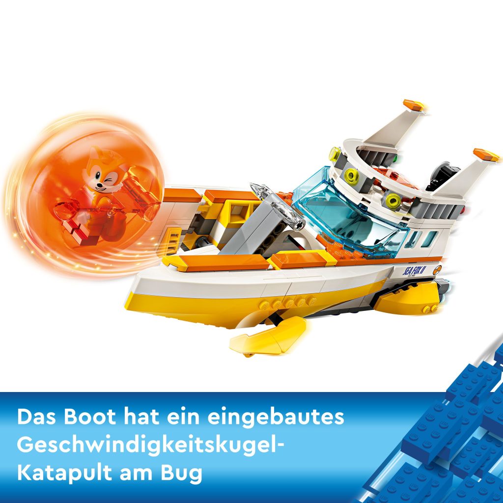 Produktabbildung Tails‘ Abenteuerboot