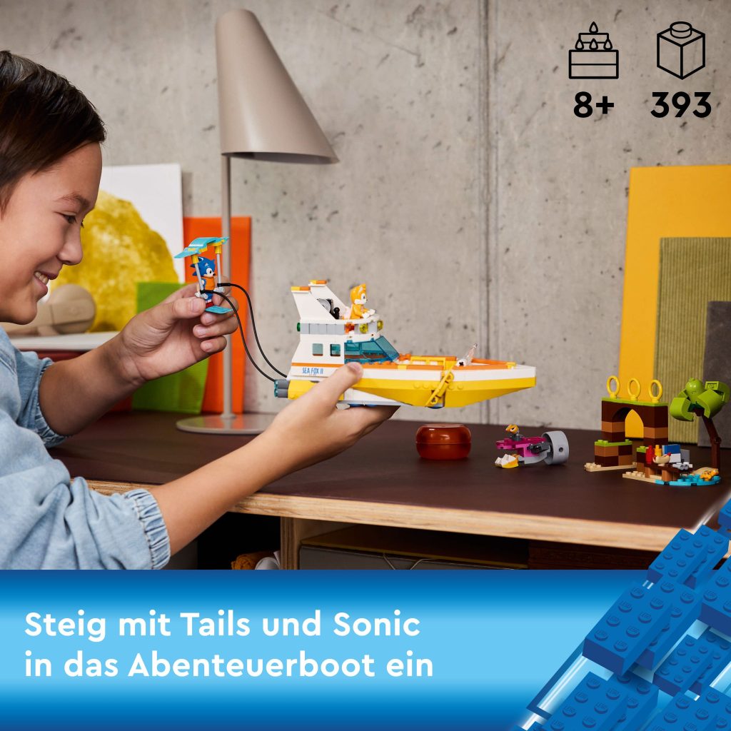 Produktabbildung Tails‘ Abenteuerboot