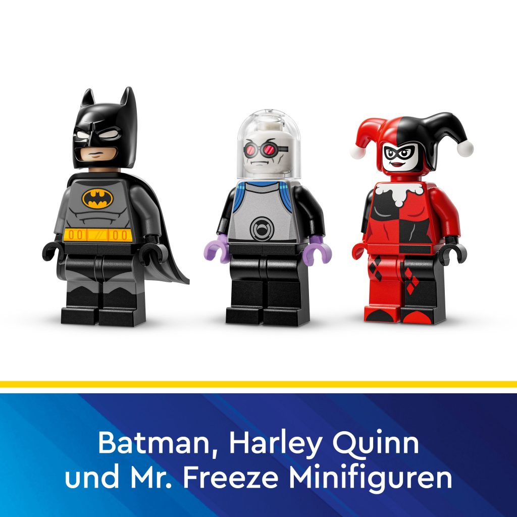 Produktabbildung Batman™ im Batmobil™ vs. Harley Quinn™ und Mr. Freeze™