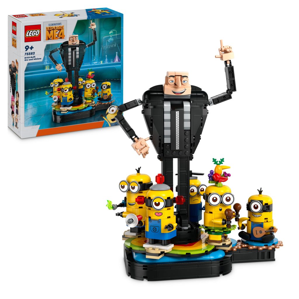 Produktabbildung Gru und die Minions aus LEGO® Steinen