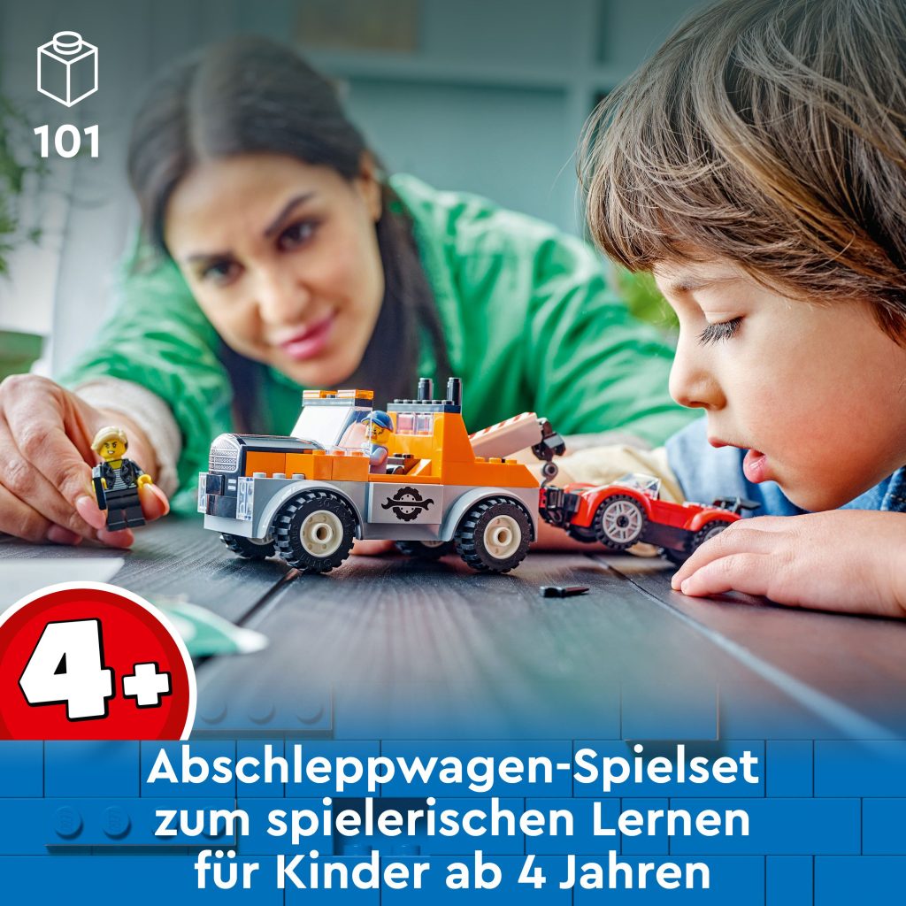 Produktabbildung Abschleppwagen mit Sportauto