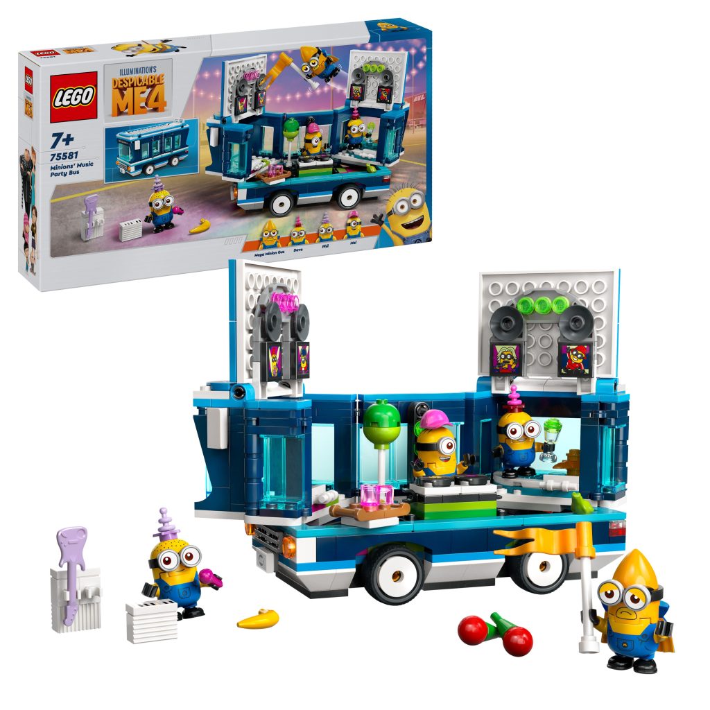 Produktabbildung Minions und der Party Bus