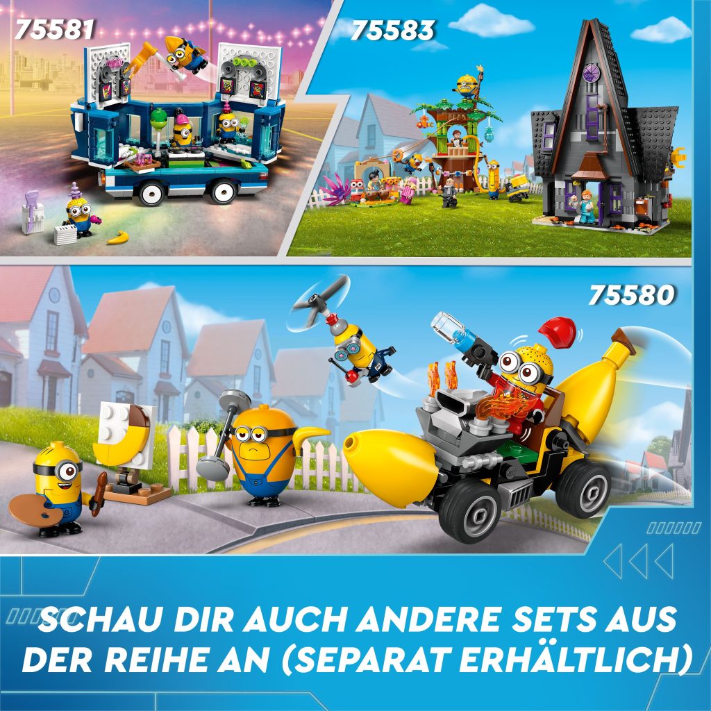Produktabbildung Gru und die Minions aus LEGO® Steinen