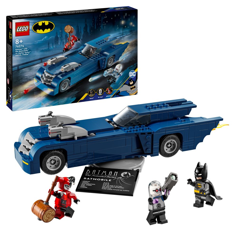 Produktabbildung Batman™ im Batmobil™ vs. Harley Quinn™ und Mr. Freeze™