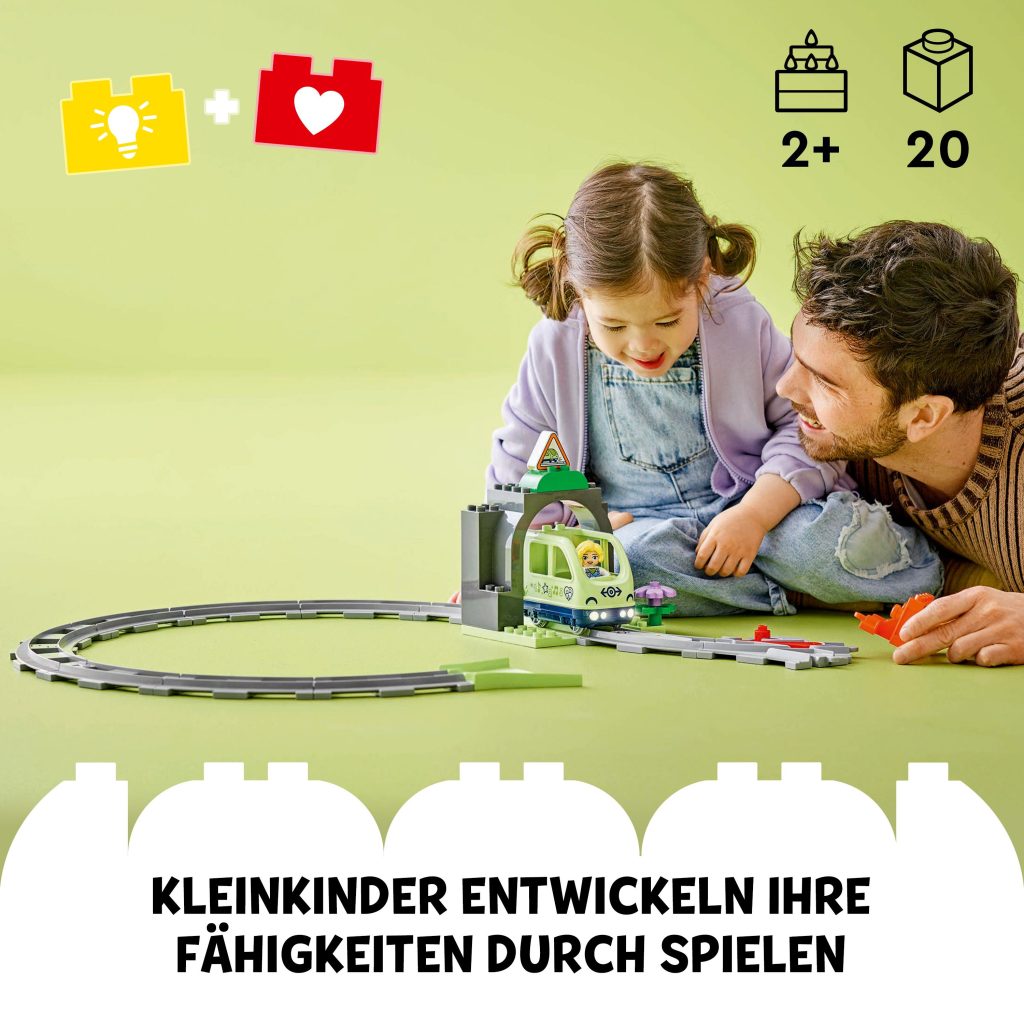 Produktabbildung Eisenbahntunnel und Schienen – Erweiterungsset