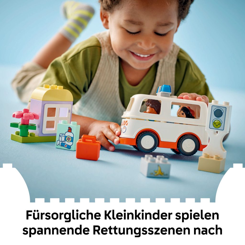 Produktabbildung Rettungswagen mit Fahrer