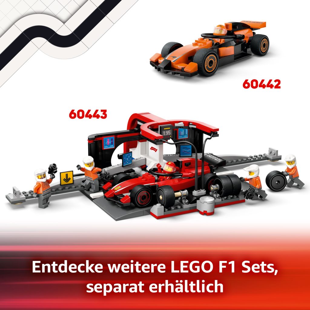 Produktabbildung F1® Transporter mit RB20 & AMR24 F1® Rennautos